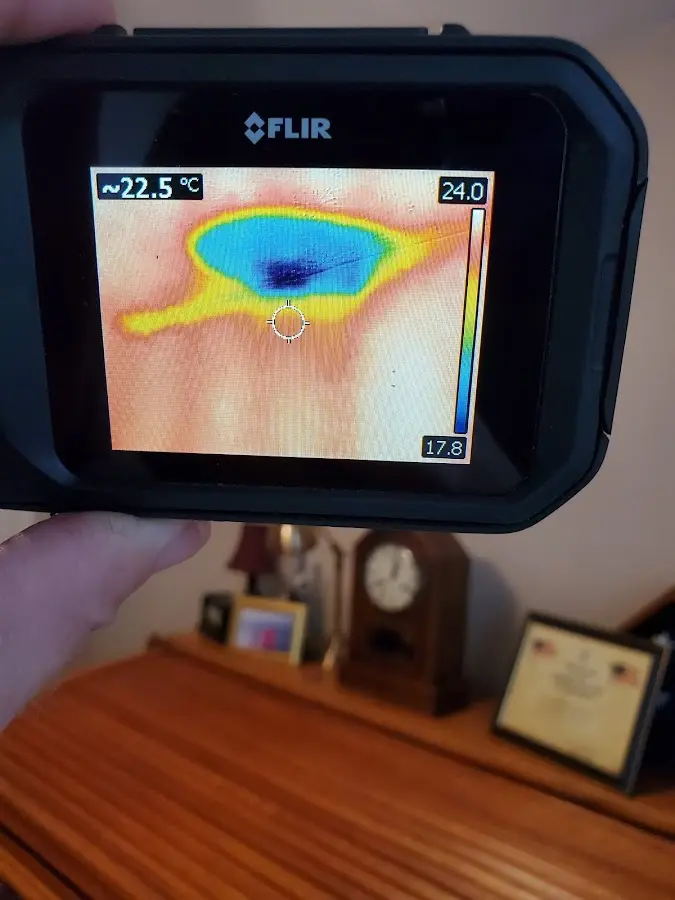 Thermal imaging inspection for water damage in Eustis