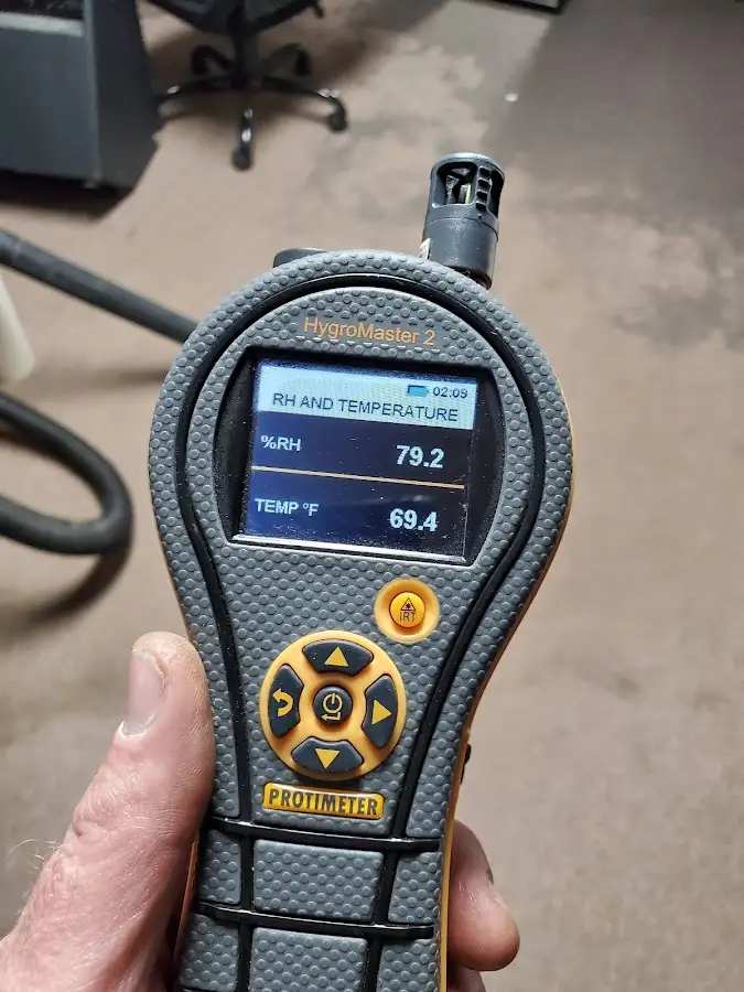 Moisture meter humidity assessment for Fire & Smoke Damage Restoration in Eustis